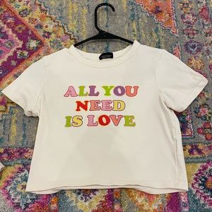 All you need is love tee
